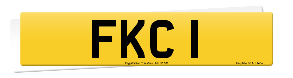 Registration number FKC 1